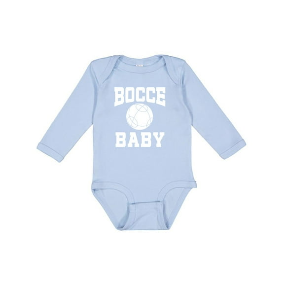 Inktastic Bocce Baby Boys or Girls Long Sleeve Baby Bodysuit