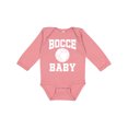 thumbnail image 1 of Inktastic Bocce Baby Boys or Girls Long Sleeve Baby Bodysuit, 1 of 5