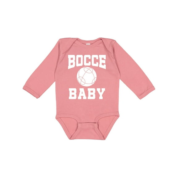 Inktastic Bocce Baby Boys or Girls Long Sleeve Baby Bodysuit