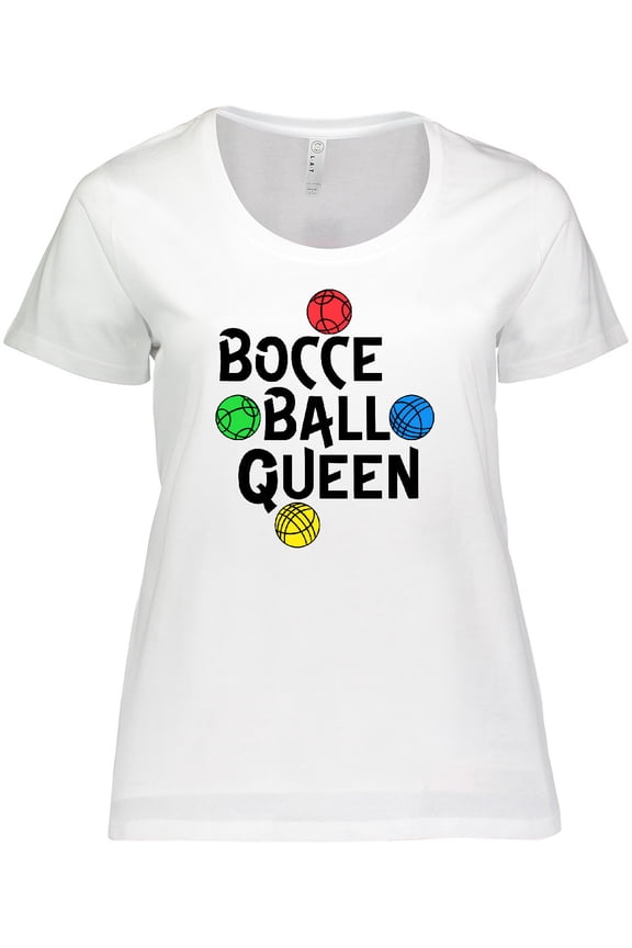Bocce Ball Queen Women's Plus Size T-Shirt