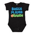 thumbnail image 1 of Inktastic Bocce Player in Training Boys or Girls Baby Bodysuit, 1 of 5