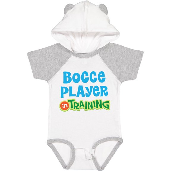 Inktastic Bocce Player in Training Boys or Girls Baby Bodysuit