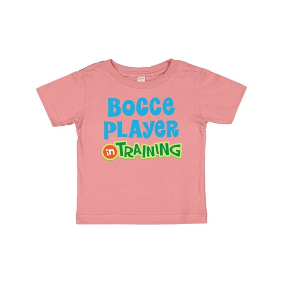 Inktastic Bocce Player in Training Boys or Girls Baby T-Shirt