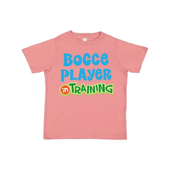 Inktastic Bocce Player in Training Boys or Girls Toddler T-Shirt