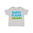 thumbnail image 1 of Inktastic Bocce Player in Training Boys or Girls Toddler T-Shirt, 1 of 5