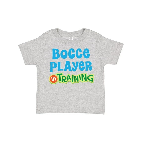 Inktastic Bocce Player in Training Boys or Girls Toddler T-Shirt