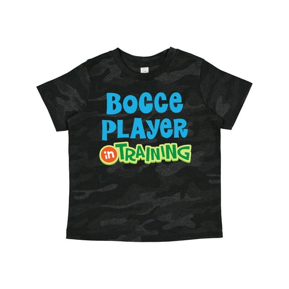 Inktastic Bocce Player in Training Boys or Girls Toddler T-Shirt