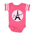thumbnail image 1 of Inktastic Bonjour Girls Baby Bodysuit, 1 of 5