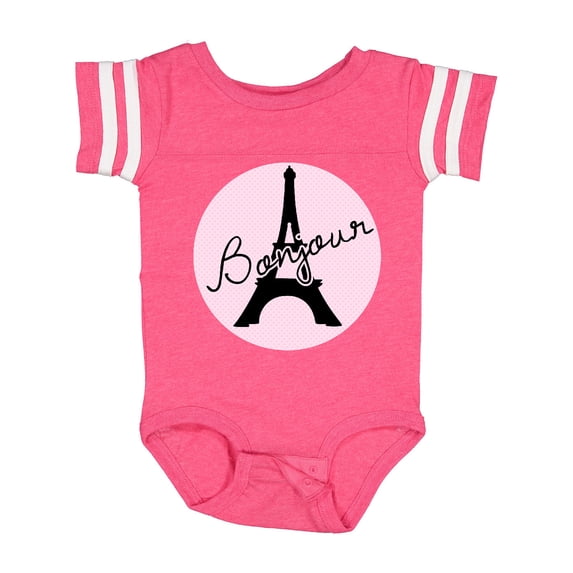 Inktastic Bonjour Girls Baby Bodysuit