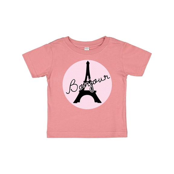 Inktastic Bonjour Girls Baby T-Shirt