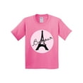 thumbnail image 1 of Inktastic Bonjour Youth T-Shirt, 1 of 5