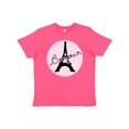 thumbnail image 1 of Inktastic Bonjour Youth T-Shirt, 1 of 5