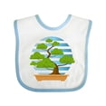 thumbnail image 1 of Inktastic Bonsai Tree Garden Girls Baby Bib, 1 of 4