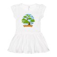thumbnail image 1 of Inktastic Bonsai Tree Garden Girls Baby Dress, 1 of 5