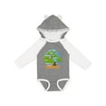 thumbnail image 1 of Inktastic Bonsai Tree Garden Girls Long Sleeve Baby Bodysuit, 1 of 5