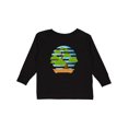 thumbnail image 1 of Inktastic Bonsai Tree Garden Girls Long Sleeve Toddler T-Shirt, 1 of 5