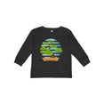 thumbnail image 1 of Inktastic Bonsai Tree Garden Girls Long Sleeve Toddler T-Shirt, 1 of 5