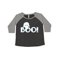 thumbnail image 1 of Inktastic Boo Ghost Women's Plus Size T-Shirt, 1 of 5