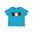 thumbnail image 1 of Inktastic Boo Halloween Ghost and Plaid Pumpkin Boys or Girls Baby T-Shirt, 1 of 5