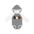 thumbnail image 1 of Inktastic Boo Halloween Ghost and Plaid Pumpkin Boys or Girls Long Sleeve Baby Bodysuit, 1 of 5
