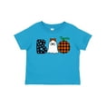 thumbnail image 1 of Inktastic Boo Halloween Ghost and Plaid Pumpkin Boys or Girls Toddler T-Shirt, 1 of 5
