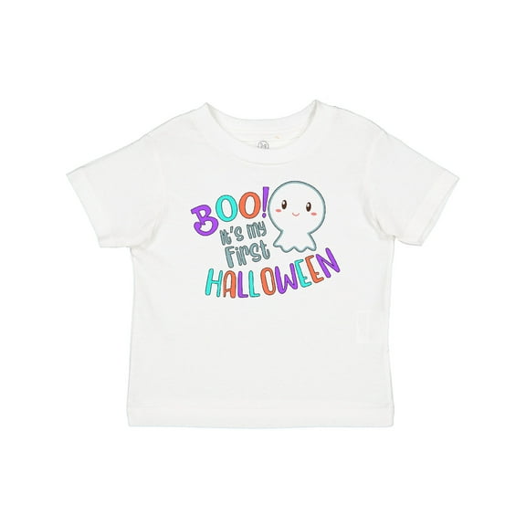 Inktastic Boo It's My First Halloween Cute Ghost Boys or Girls Baby T-Shirt