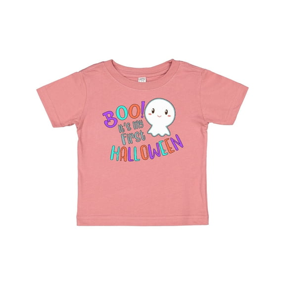 Inktastic Boo It's My First Halloween Cute Ghost Boys or Girls Baby T-Shirt