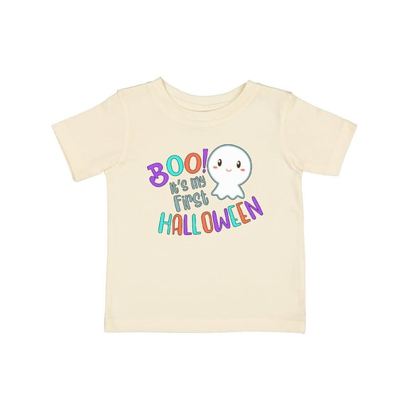 Inktastic Boo It's My First Halloween Cute Ghost Boys or Girls Baby T-Shirt