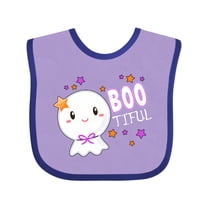 Inktastic Boo-tiful Cute Ghost Boys or Girls Baby Bib