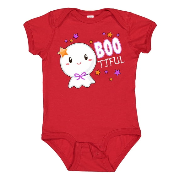 Inktastic Boo-tiful Cute Ghost Boys or Girls Baby Bodysuit