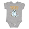 thumbnail image 1 of Inktastic Boo with Mummy Cat Boys or Girls Baby Bodysuit, 1 of 5