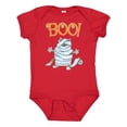 thumbnail image 1 of Inktastic Boo with Mummy Cat Boys or Girls Baby Bodysuit, 1 of 5