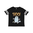 thumbnail image 1 of Inktastic Boo with Mummy Cat Boys or Girls Toddler T-Shirt, 1 of 5