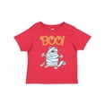 thumbnail image 1 of Inktastic Boo with Mummy Cat Boys or Girls Toddler T-Shirt, 1 of 5