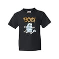 thumbnail image 1 of Inktastic Boo with Mummy Cat Youth T-Shirt, 1 of 5