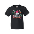 thumbnail image 1 of Inktastic Book Club I Love Reading Youth T-Shirt, 1 of 5