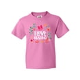 thumbnail image 1 of Inktastic Book Club I Love Reading Youth T-Shirt, 1 of 5