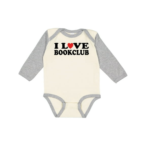 Inktastic Book Club Lover Boys or Girls Long Sleeve Baby Bodysuit