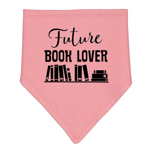 Inktastic Book Lover Future Reader Childs Baby Bandana Bib