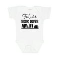 thumbnail image 1 of Inktastic Book Lover Future Reader Childs Boys or Girls Baby Bodysuit, 1 of 5