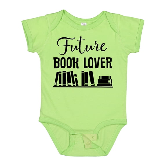 Inktastic Book Lover Future Reader Childs Boys or Girls Baby Bodysuit