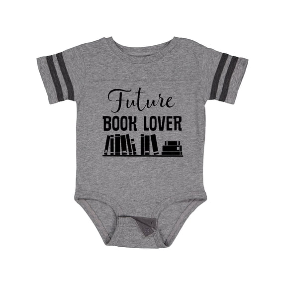 Inktastic Book Lover Future Reader Childs Boys or Girls Baby Bodysuit