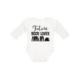 thumbnail image 1 of Inktastic Book Lover Future Reader Childs Boys or Girls Long Sleeve Baby Bodysuit, 1 of 5