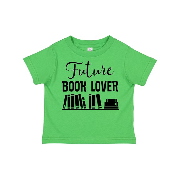 Inktastic Book Lover Future Reader Childs Boys or Girls Toddler T-Shirt