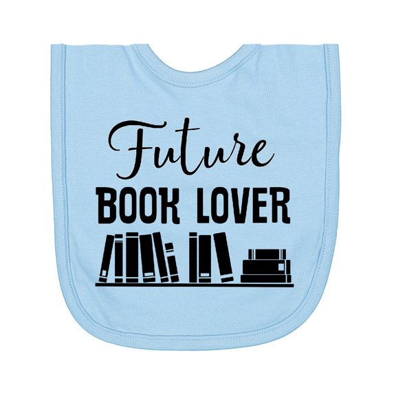 Inktastic Book Lover Future Reader Childs Newborn Bib