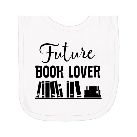 Inktastic Book Lover Future Reader Childs Newborn Bib