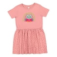 thumbnail image 1 of Inktastic Book Lover Owl Reading Librarian Girls Toddler Dress, 1 of 5