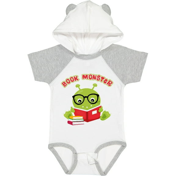 Inktastic Book Monster Boy Boys or Girls Baby Bodysuit