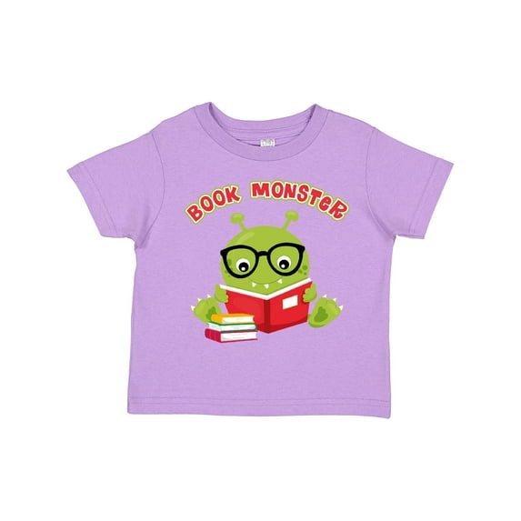 Inktastic Book Monster Boy Boys or Girls Toddler T-Shirt