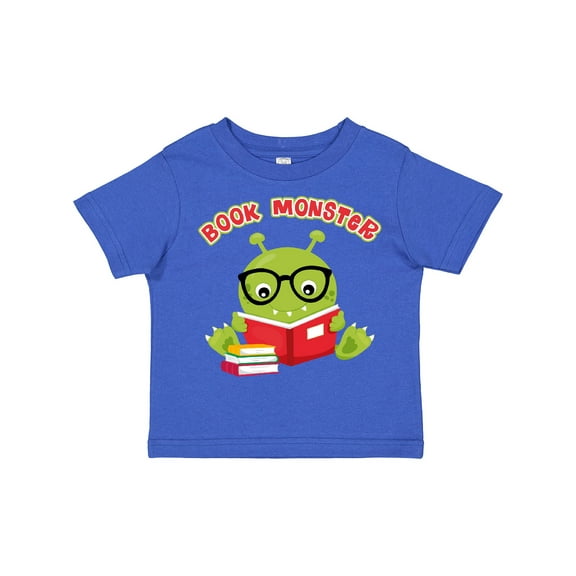 Inktastic Book Monster Boy Boys or Girls Toddler T-Shirt